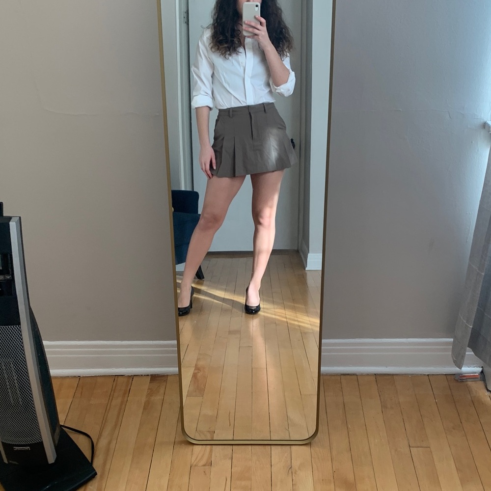 Dynamite Brown Skirt